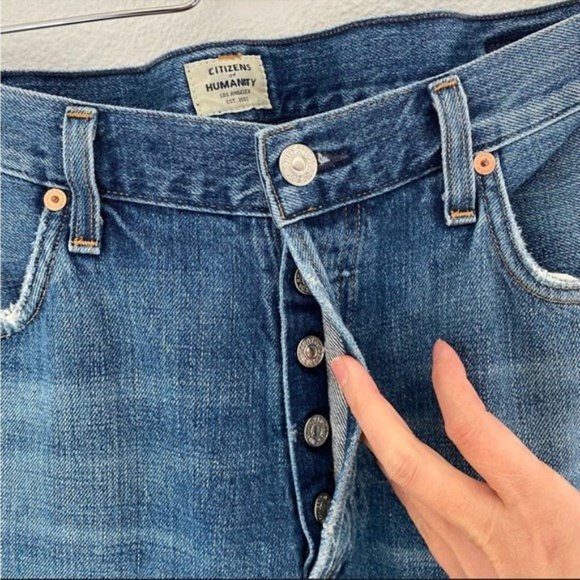 Citizens of Humanity Flavie Premium Vintage Collection Trouser Jeans in Truth 29 - Picture 11 of 14